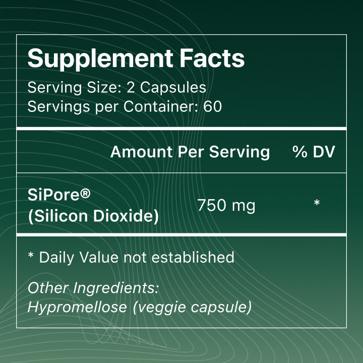 Sigrid Life Glucose Stabilizer supplement facts label