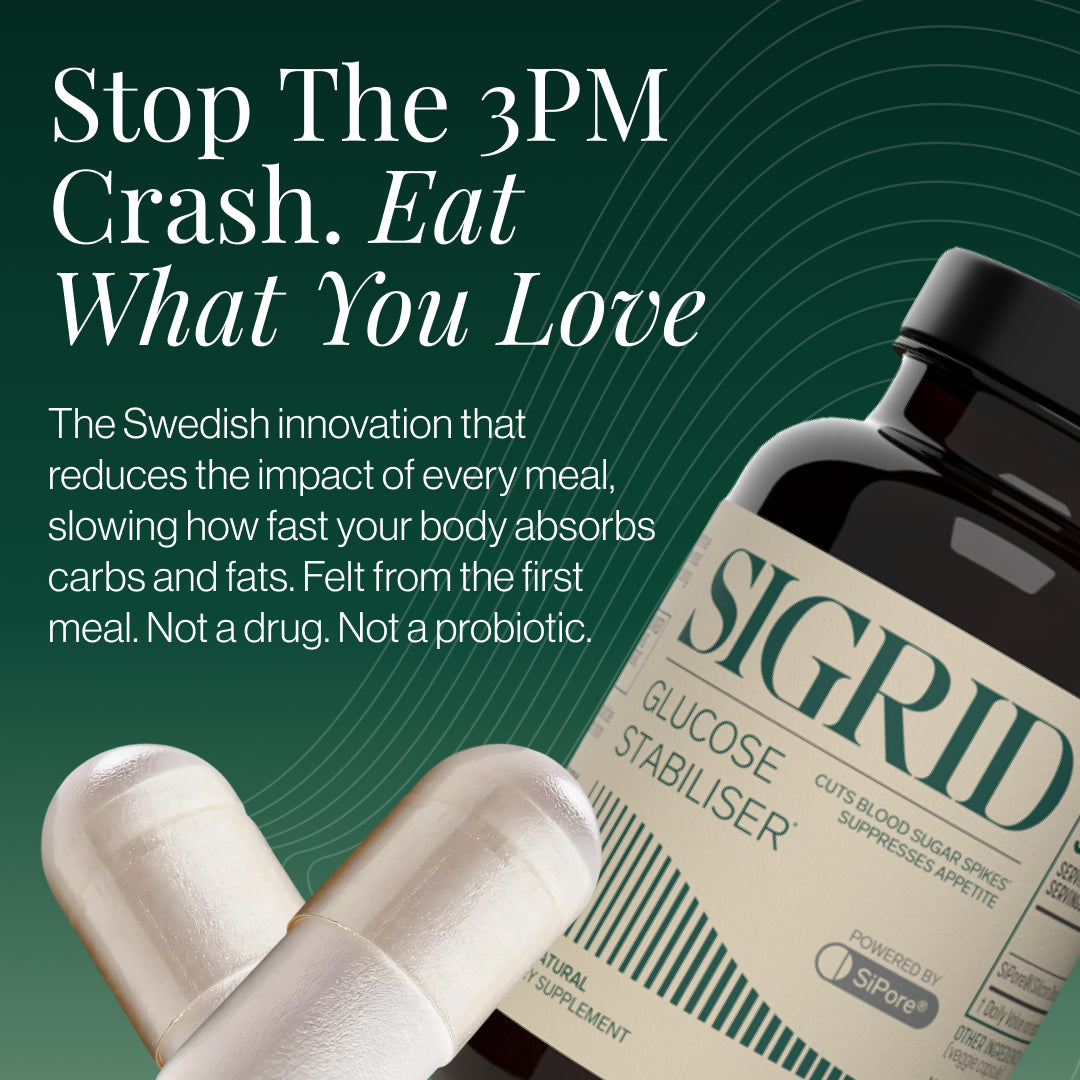 Sigrid Life Glucose Stabilizer supplement bottle