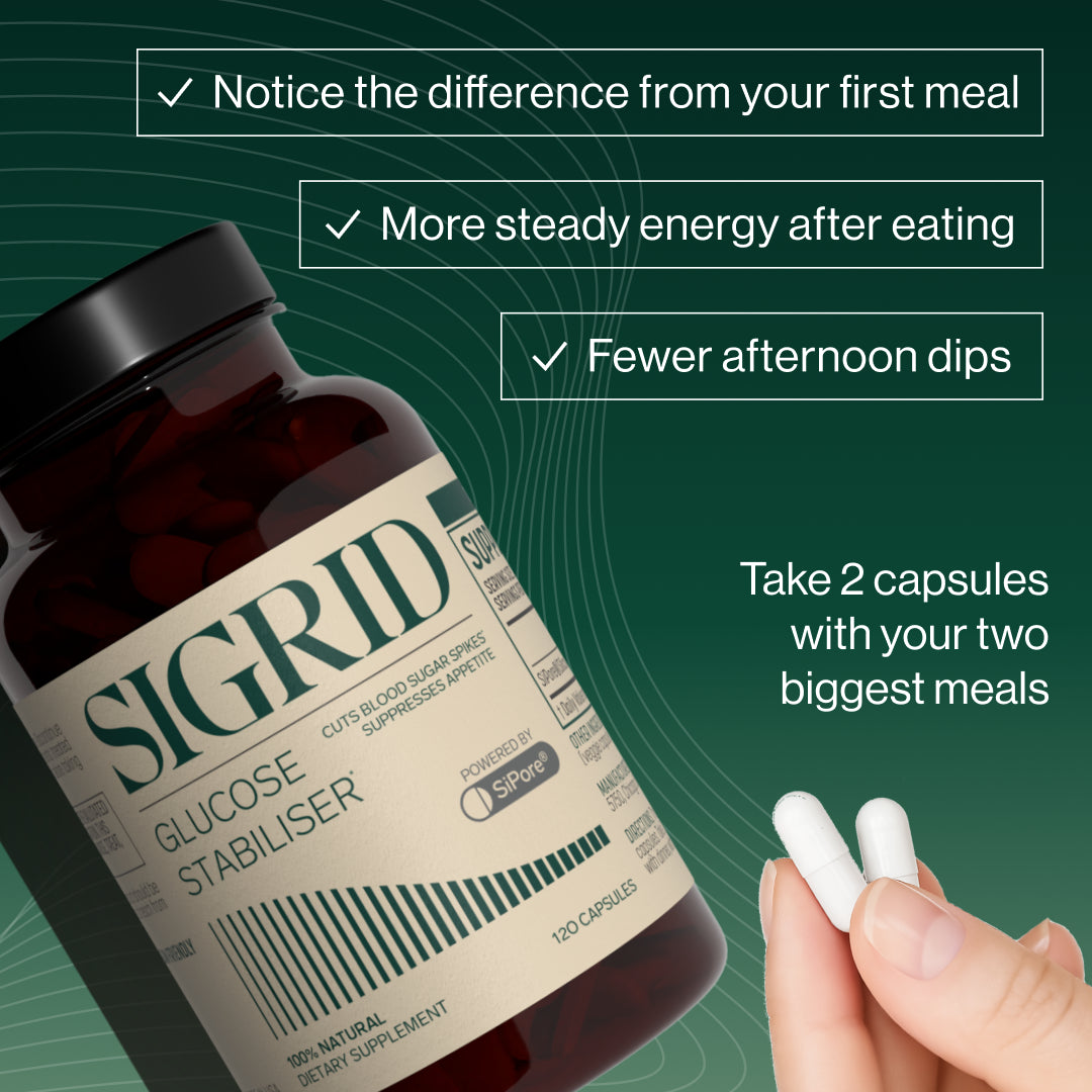 Sigrid Life Glucose Stabilizer product packaging